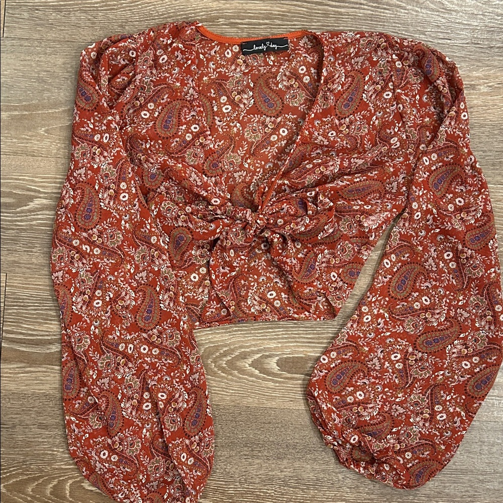 flowy boho top